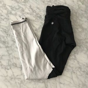 Chill By Will Black and White Leggings